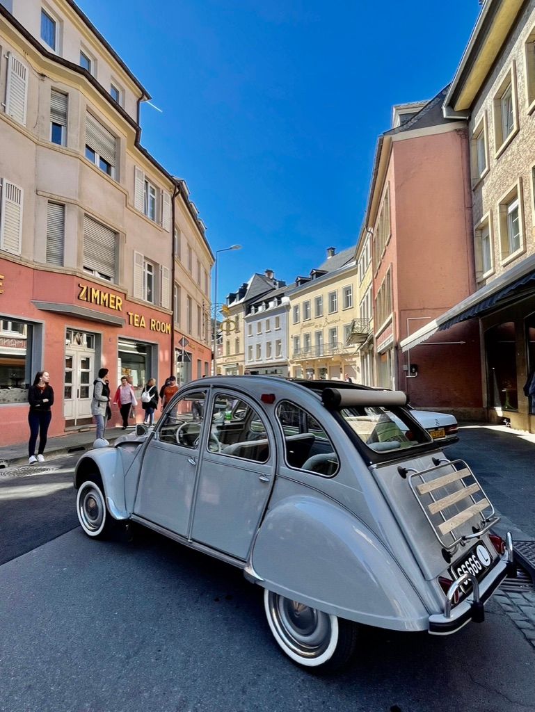 Old or new 2CV? This car reminds me of Theseus Ship.