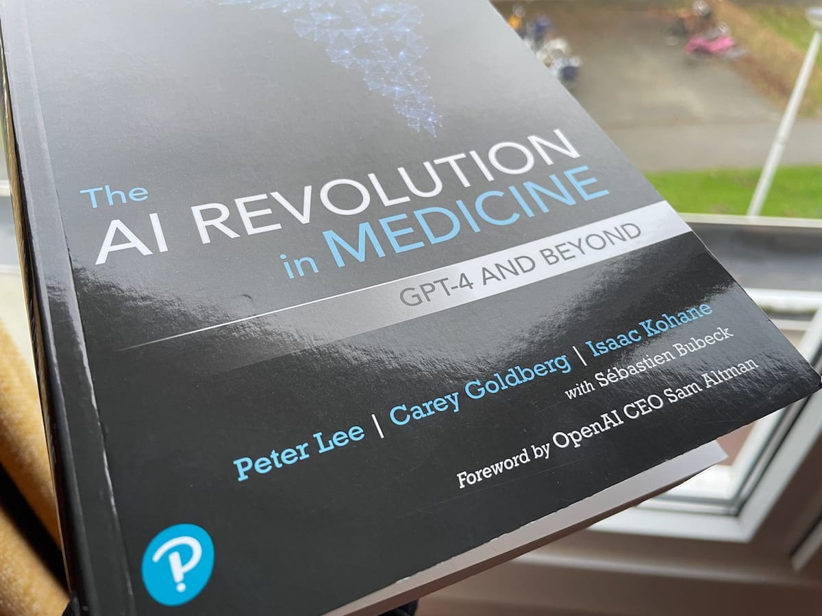 The AI Revolution in Medicine: GPT-4 and Beyond