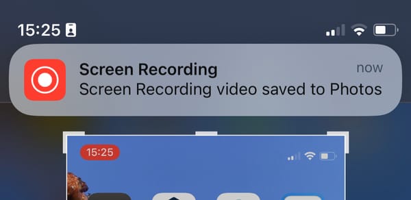 Set up screen recording for iPhone and iPad.