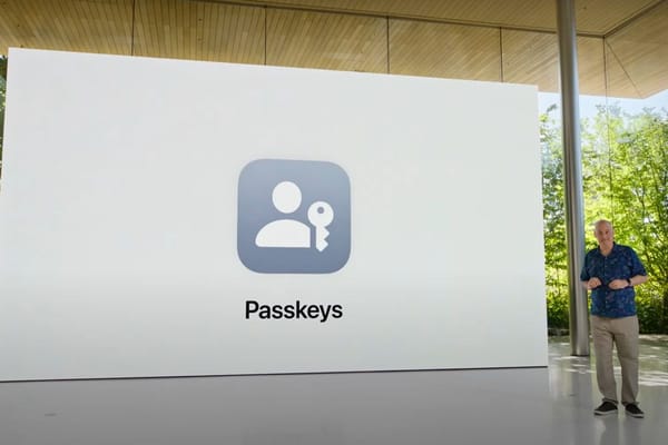 Passkeys presented by Apple when launching MacOS Ventura