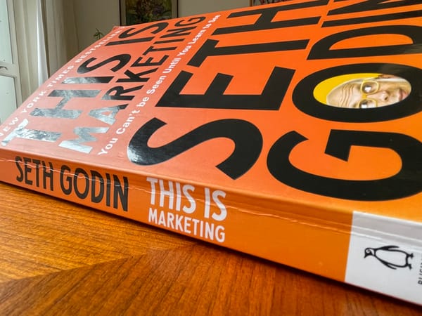 You can't be seen until you learn to see. This is marketing, Seth Godin.